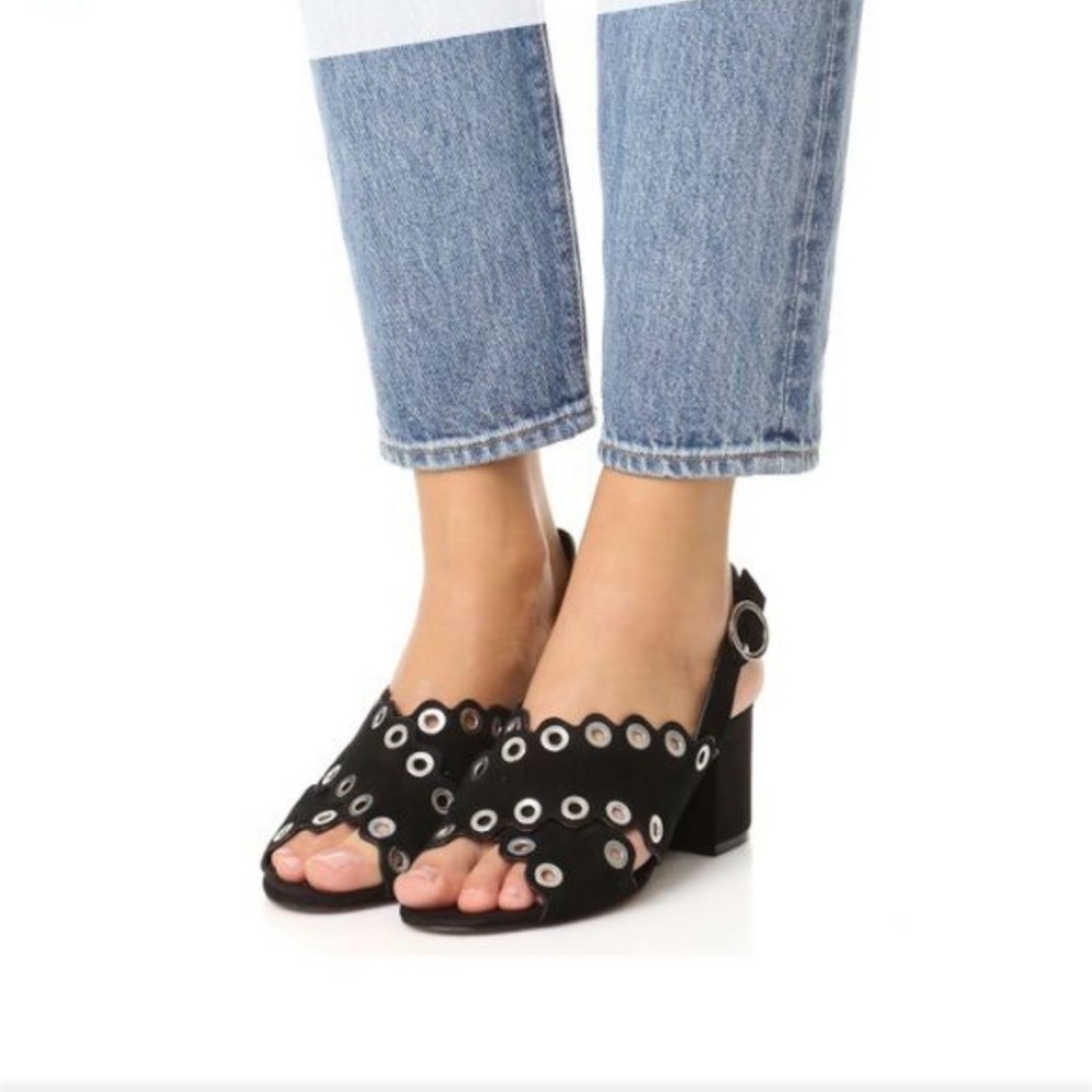 Sam Edelman Seana Suede Block Heeled Sandal
